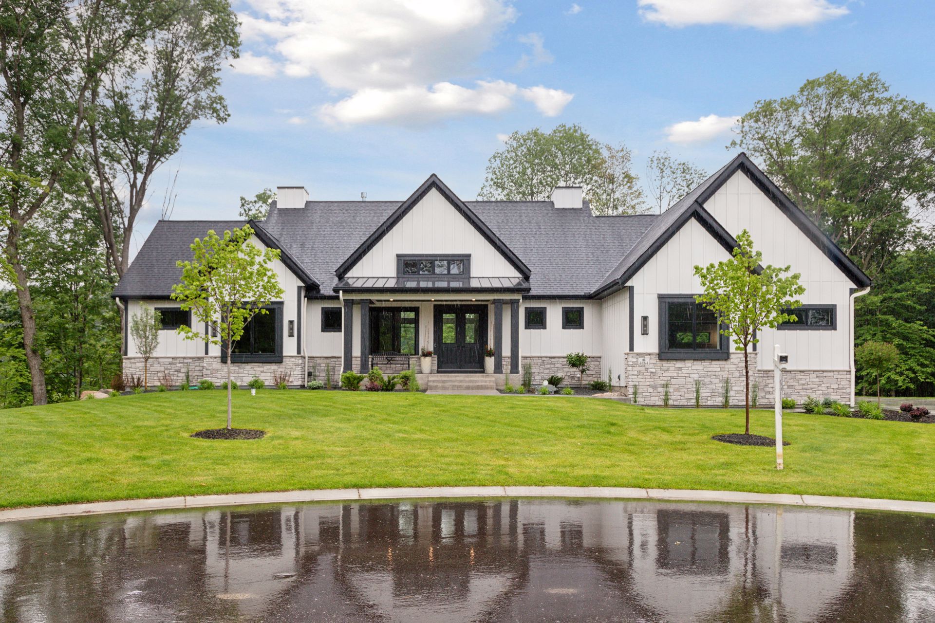 Home front exterior from street